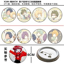 Kuroko no Basuke pins(8pcs a set)X184