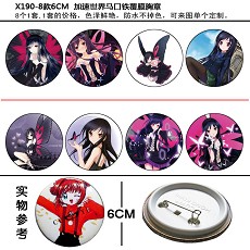 Accel World pins(8pcs a set)X190