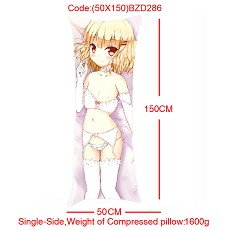 The anime girl single side pillow(50X150)BZD286