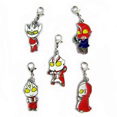 Ultraman key chains set