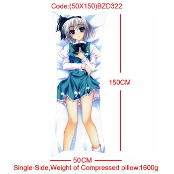 The anime girl single side pillow(50X150)BZD322