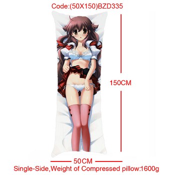 The anime girl single side pillow(50X150)BZD335