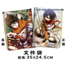 Shingeki no Kyojin documents bag