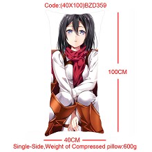 Attack on Titan pillow(40X100)BZD359