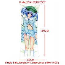 The anime girl single side pillow(50X150)BZD307