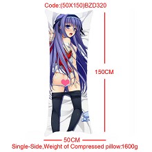 The anime girl single side pillow(50X150)BZD320
