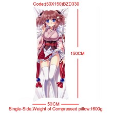 The anime girl single side pillow(50X150)BZD330