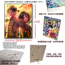 Attack on Titan woodblock print(20X25)MBH082