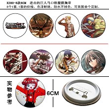 Attack on Titan pins(8pcs a set)X200