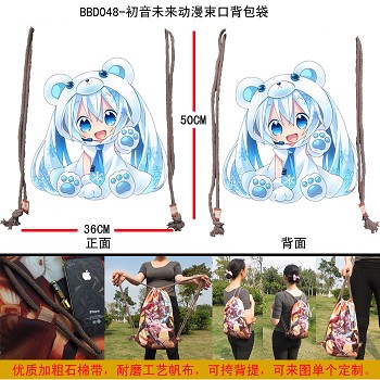 Hatsune Miku drawstring bag BBD048