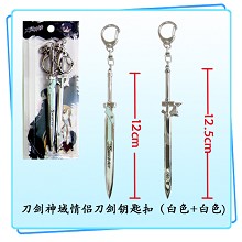 Sword Art Online lovers key chains