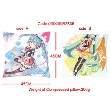 Hatsune Miku double sides pillow(45X45)BZ836