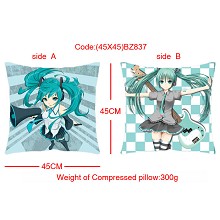 Hatsune Miku double sides pillow(45X45)BZ837