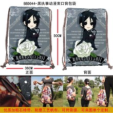 Kuroshitsuji drawstring bag BBD044