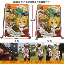 Full metal Alchemist drawstring bag BBD063