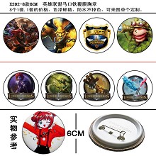 League of Legends pins(8pcs a set)X202