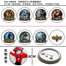 League of Legends pins(8pcs a set)X204