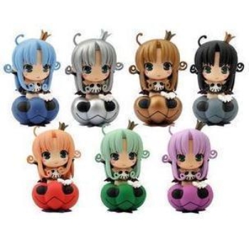 WAGA anime figures(7pcs a set)