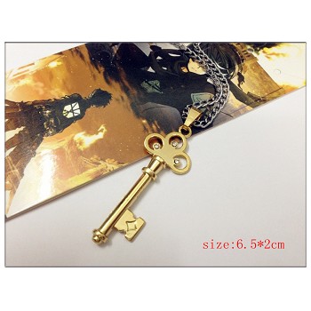 Attack on Titan the key necklace(gold)