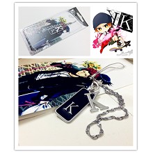 K anime necklace(black)