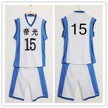 Kuroko no Basuke No.15 cos cloth