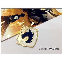 Attack on Titan necklace(gold)