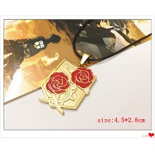 Attack on Titan necklace(gold)