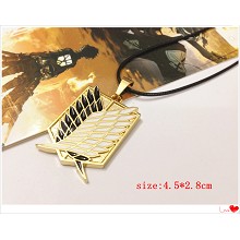 Attack on Titan necklace(gold)