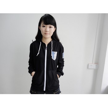 Attack on Titan anime anime hoodie(black)