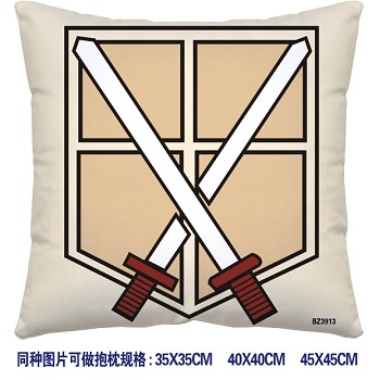 Attack on Titan pillow 3913