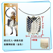 Attack on Titan necklace