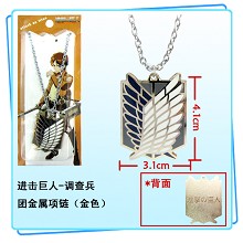 Attack on Titan necklace