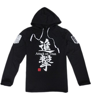 Attack on Titan long sleeve hoodie