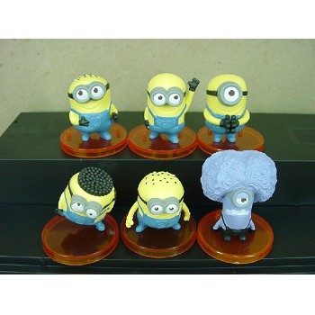 Despicable Me figures(6pcs a set)