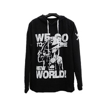 One Piece luffy long sleeve hoodie