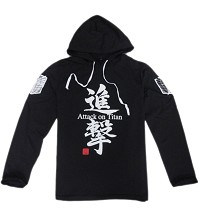 Attack on Titan long sleeve hoodie