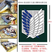 Attack on Titan blanket MT004