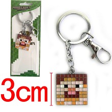 Minecraft JJ key chain