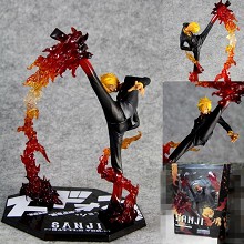 One piece fighting Sanji figure