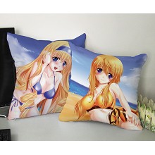 Infinite Stratos two-sided pillow(35X35)BZ015