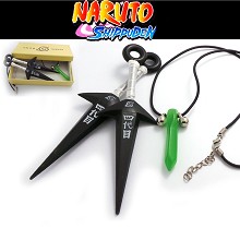 Naruto cos weapons + necklace