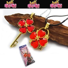 Shugo Chara lovers necklaces(red)