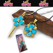 Shugo Chara lovers necklaces(blue)