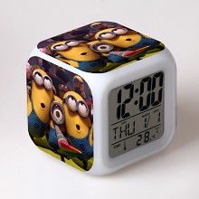 Despicable Me multi-color clock（no battery）