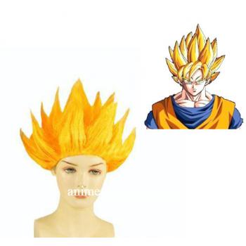 Dragon ball Super Saiyan Son Goku anime cosplay wig