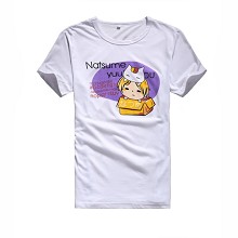 Natsume Yuujinchou cotton t-shirt