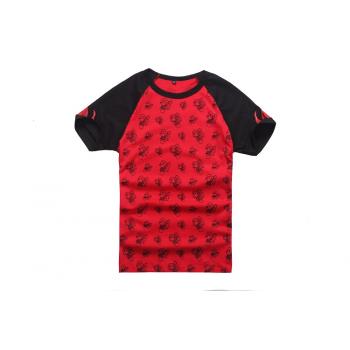 Hoozuki no Reitetsu red cotton t-shirt