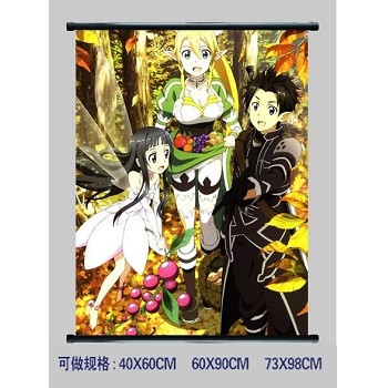 Sword Art Online wallscroll 2012