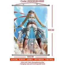 Attack on Titan wallscroll(60×90CM)BH868