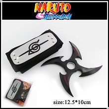 Naruto cos headband+weapon